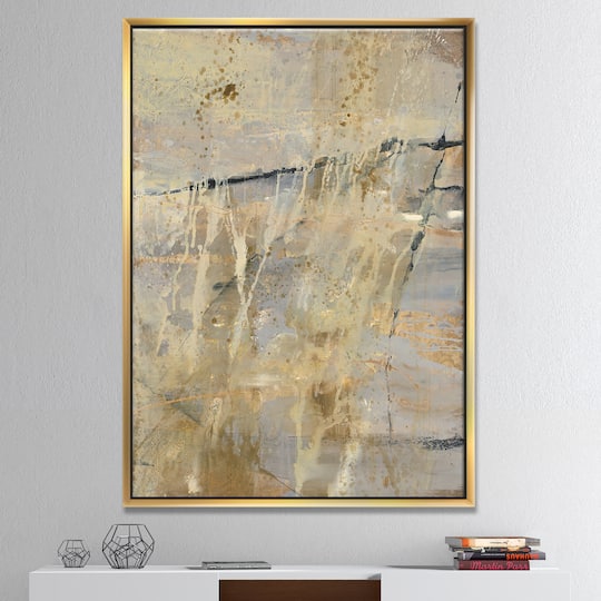 Designart - Geometric Cream Block II
